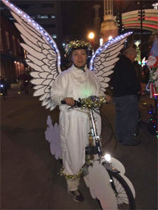 decorated bike